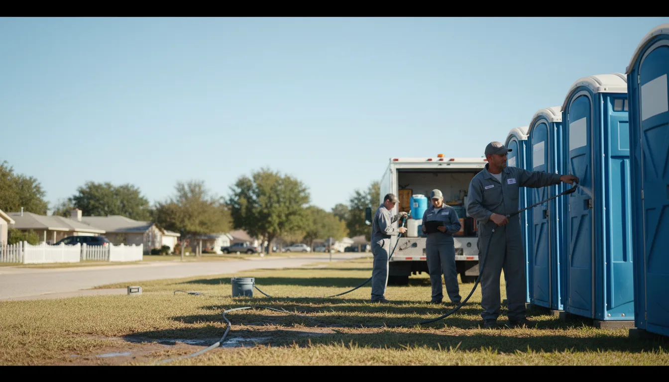 Long-Term Portable Toilet Rental in East Palatka, FL near me